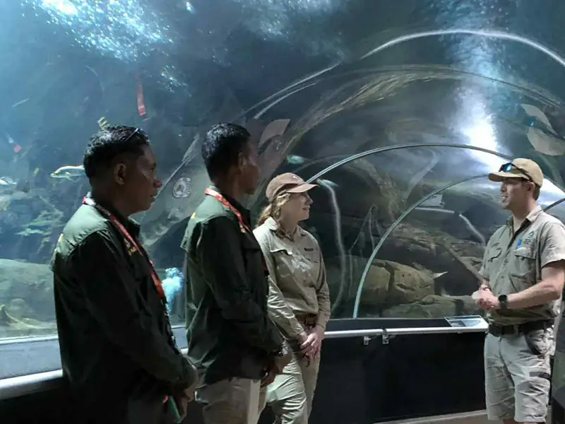 Aquarium tunnel