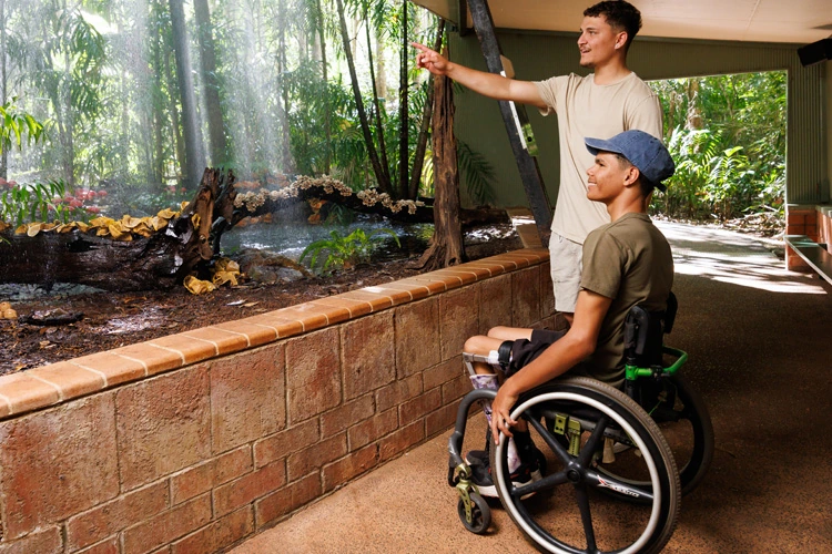 Wheelchair friendly