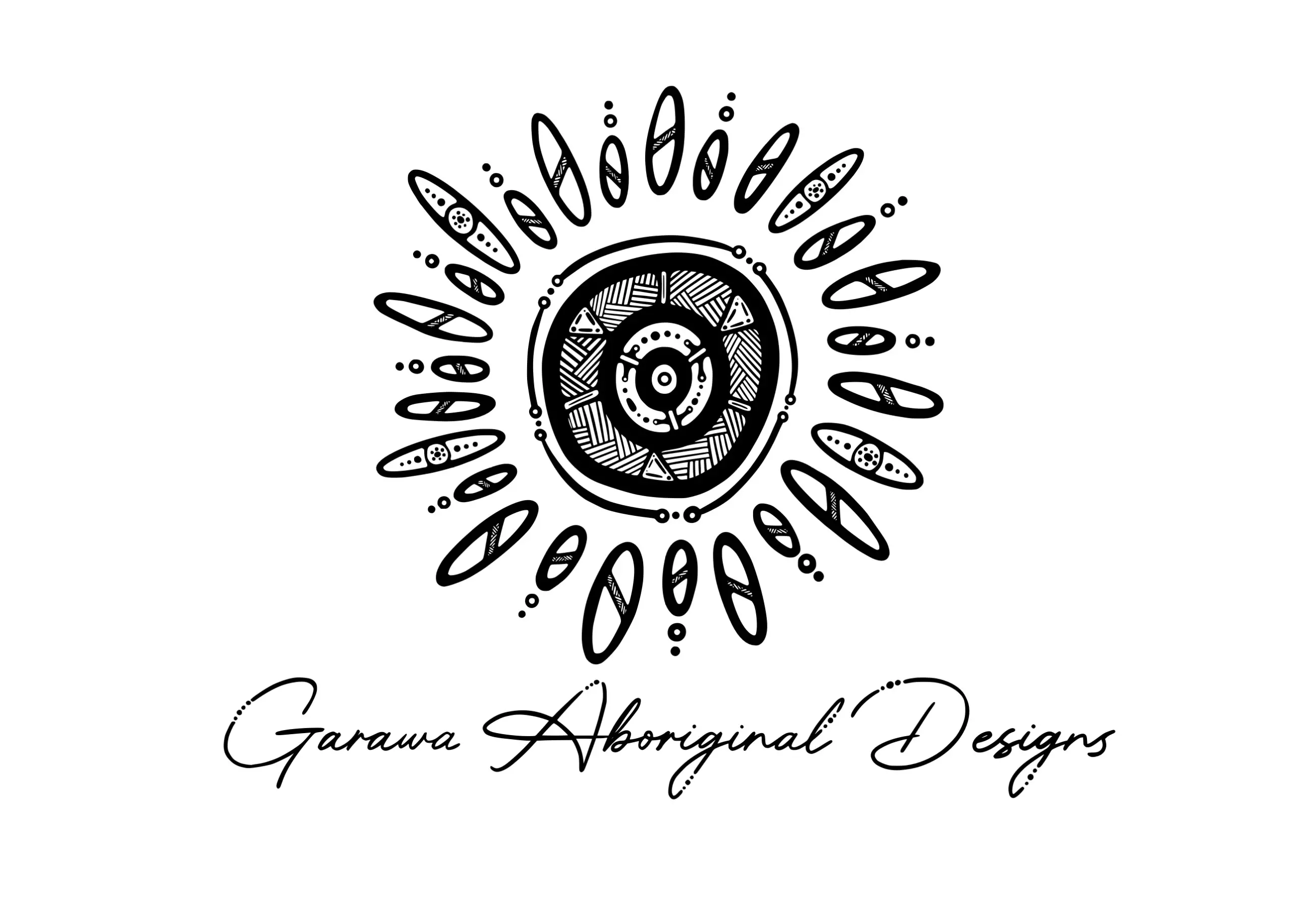 Garrawa Aboriginal Designs logo